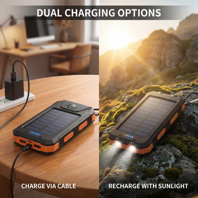 SolarShield™ Solar Power Bank
